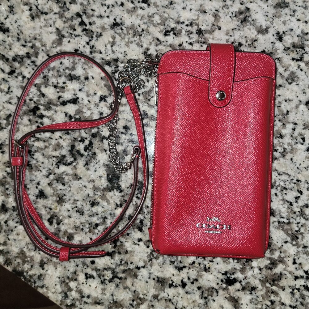 🎉 NEW CANDY APPLE COACH CROSSBODY